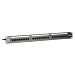CAT 6a, UTP Netzwerk-Patchpanel, 19”, 24-fach. 