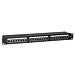 CAT 5e, FTP Netzwerk-Patchpanel, 19”, 24-fach.