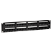 CAT 5e, UTP Netzwerk-Patchpanel, 19”, 48-fach.