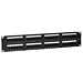 CAT6, UTP Netzwerk-Patchpanel, 19”, 48-fach.