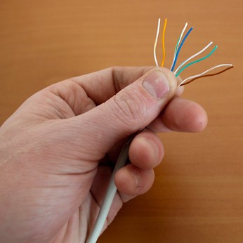 Netzwerkkabel selber machen - Farbreihenfolge